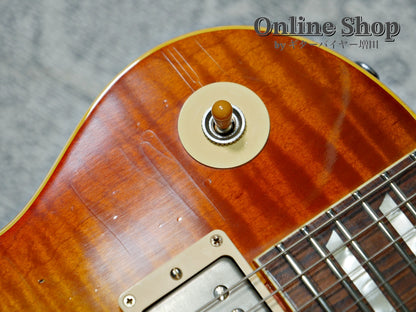 USED 2017 Gibson Custom Shop Limited Run (Collector's Choice #44) 1959 Les Paul Reissue "Happy Jack" Aged Happy Jack Burst