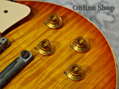 USED 2017 Gibson Custom Shop Limited Run (Collector's Choice #44) 1959 Les Paul Reissue "Happy Jack" Aged Happy Jack Burst
