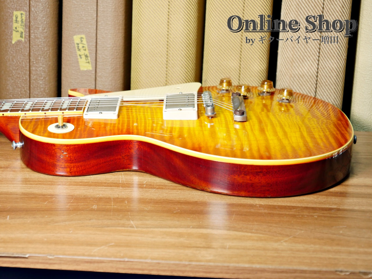 USED 2017 Gibson Custom Shop Limited Run (Collector's Choice #44) 1959 Les Paul Reissue "Happy Jack" Aged Happy Jack Burst