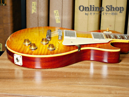USED 2017 Gibson Custom Shop Limited Run (Collector's Choice #44) 1959 Les Paul Reissue "Happy Jack" Aged Happy Jack Burst