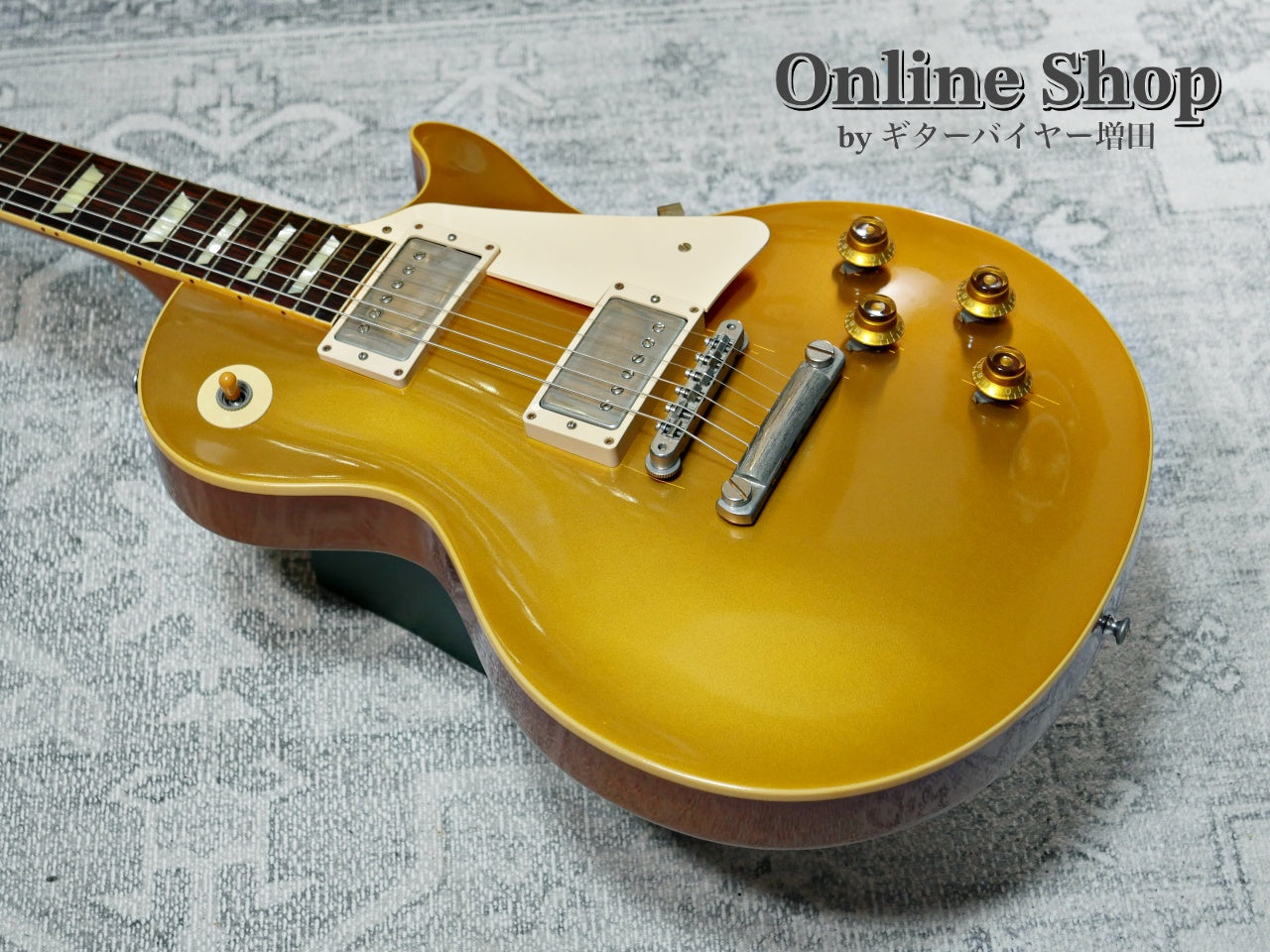 USED 2018 Gibson Custom Shop Historic Collection 1957 Les Paul Goldtop Reissue VOS Antique Gold