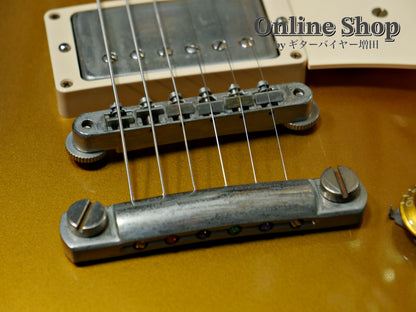 USED 2018 Gibson Custom Shop Historic Collection 1957 Les Paul Goldtop Reissue VOS Antique Gold