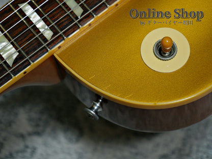 USED 2018 Gibson Custom Shop Historic Collection 1957 Les Paul Goldtop Reissue VOS Antique Gold