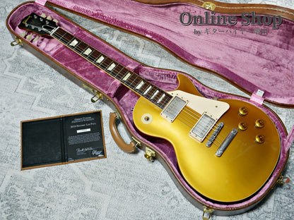 USED 2018 Gibson Custom Shop Historic Collection 1957 Les Paul Goldtop Reissue VOS Antique Gold