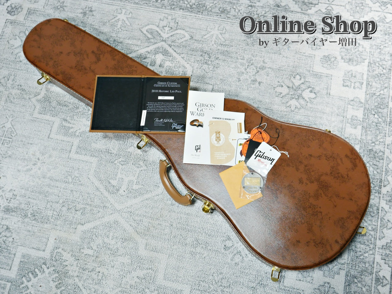 USED 2018 Gibson Custom Shop Historic Collection 1957 Les Paul Goldtop Reissue VOS Antique Gold