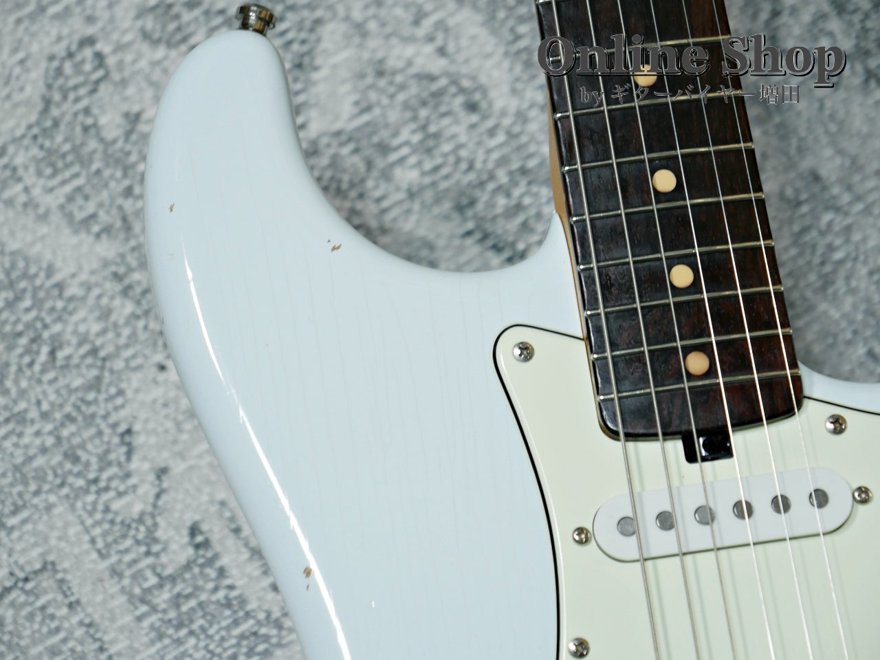 USED 2019s Red House Guitars S-Type Aged Sonic Blue