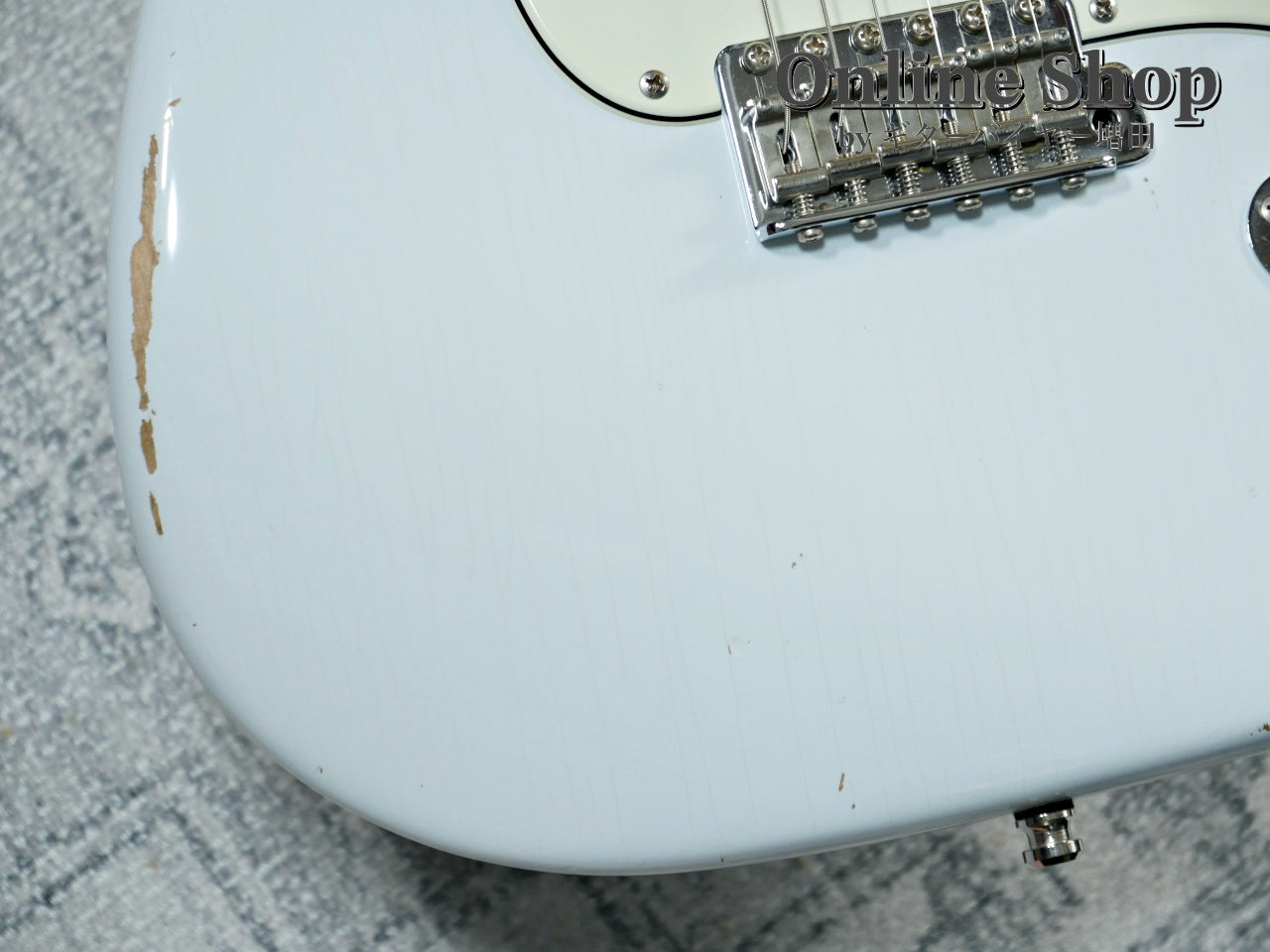 USED 2019s Red House Guitars S-Type Aged Sonic Blue