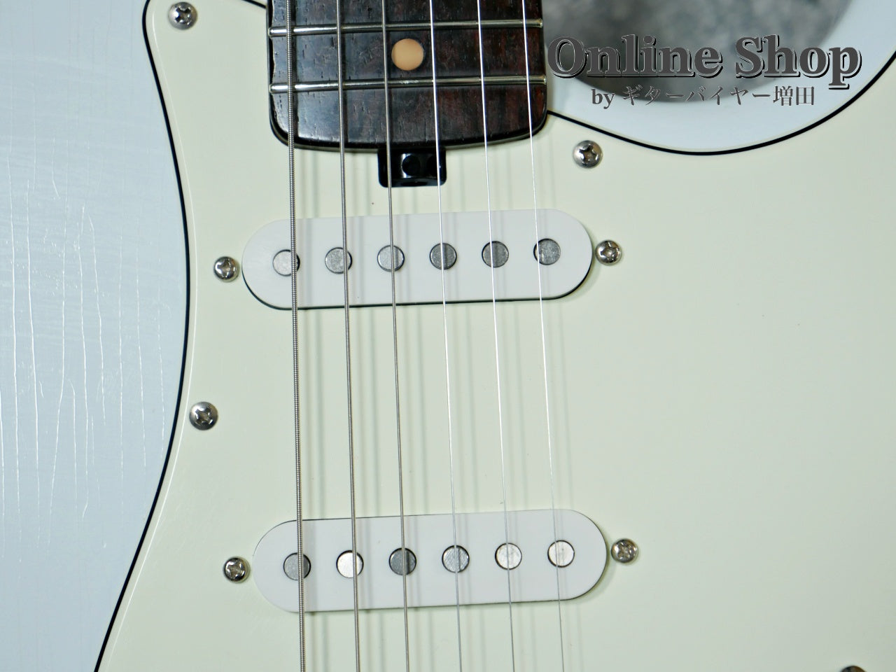 USED 2019s Red House Guitars S-Type Aged Sonic Blue