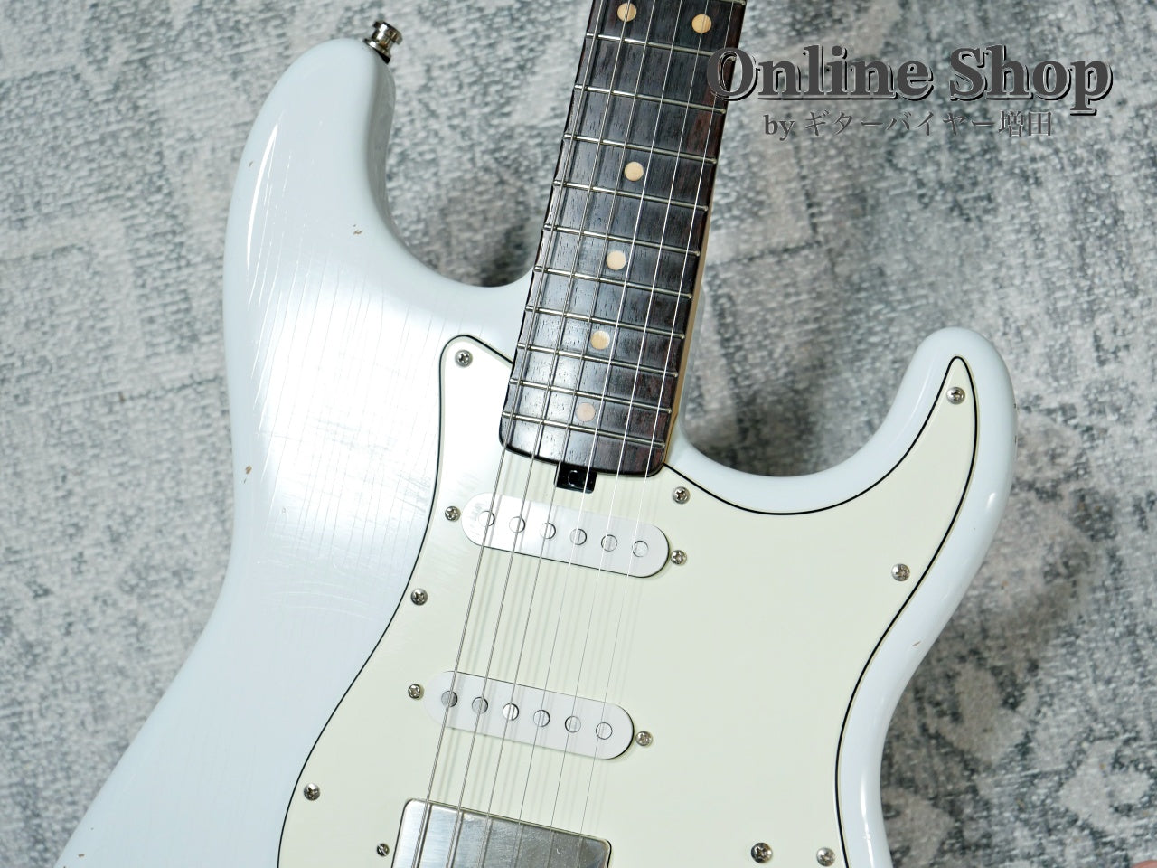 USED 2019s Red House Guitars S-Type Aged Sonic Blue