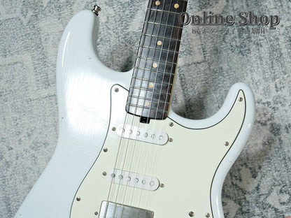 USED 2019s Red House Guitars S-Type Aged Sonic Blue