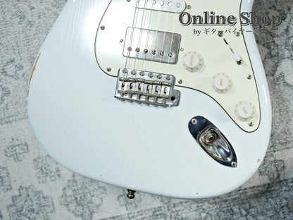 USED 2019s Red House Guitars S-Type Aged Sonic Blue