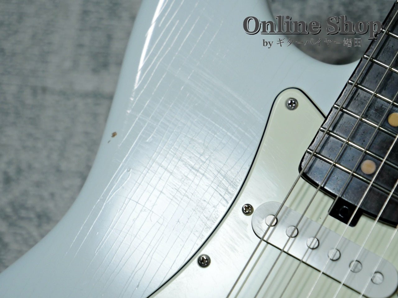 USED 2019s Red House Guitars S-Type Aged Sonic Blue
