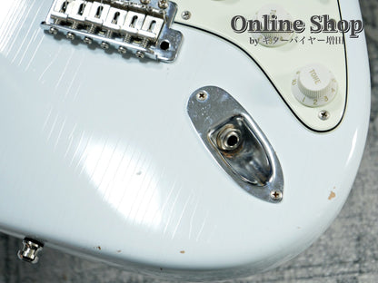 USED 2019s Red House Guitars S-Type Aged Sonic Blue