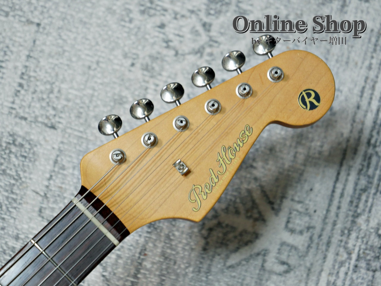 USED 2019s Red House Guitars S-Type Aged Sonic Blue