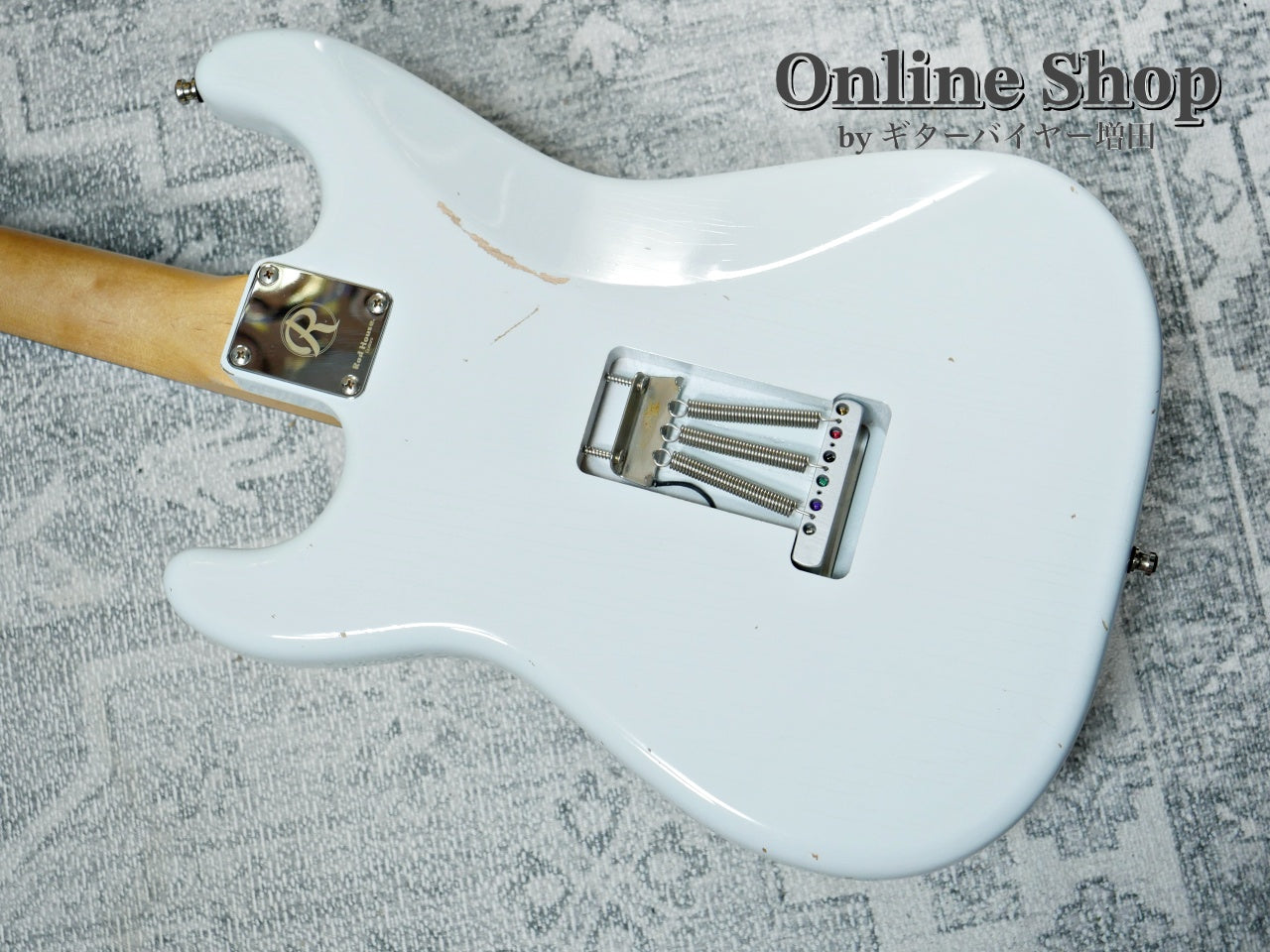 USED 2019s Red House Guitars S-Type Aged Sonic Blue