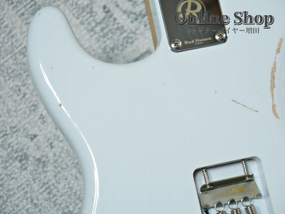 USED 2019s Red House Guitars S-Type Aged Sonic Blue