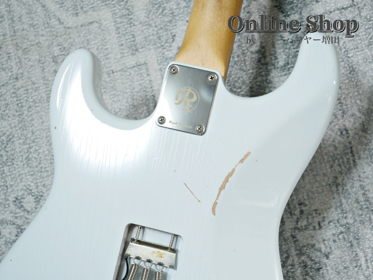 USED 2019s Red House Guitars S-Type Aged Sonic Blue