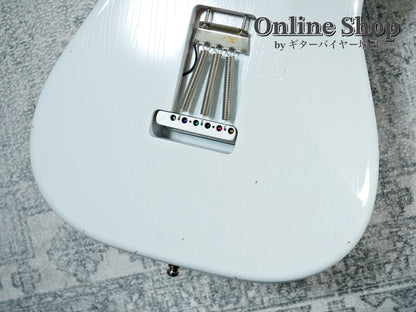 USED 2019s Red House Guitars S-Type Aged Sonic Blue