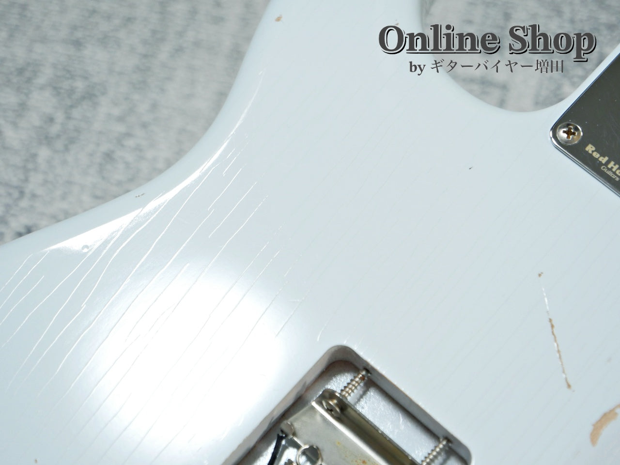 USED 2019s Red House Guitars S-Type Aged Sonic Blue