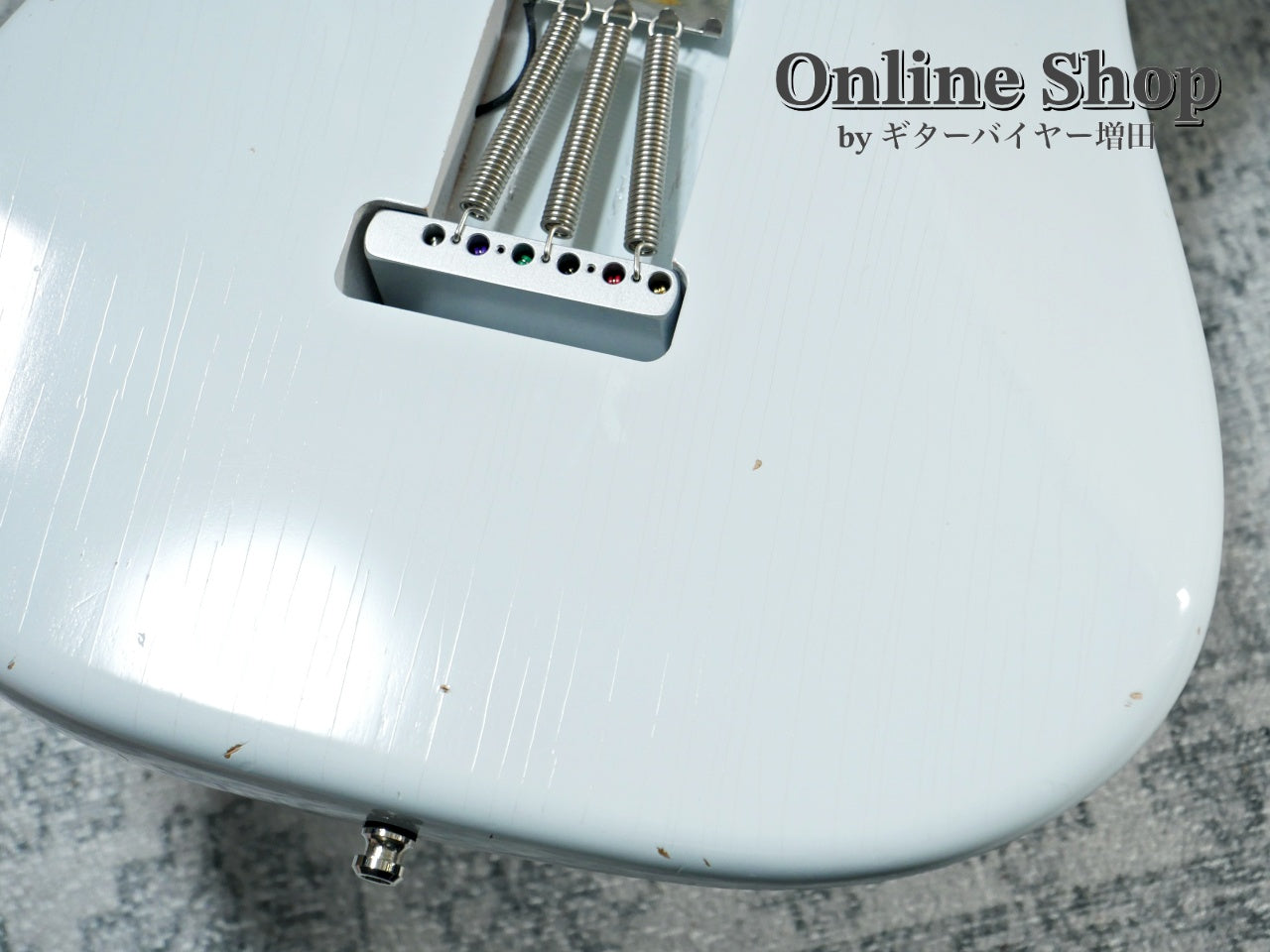 USED 2019s Red House Guitars S-Type Aged Sonic Blue
