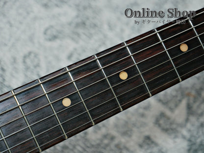 USED 2019s Red House Guitars S-Type Aged Sonic Blue