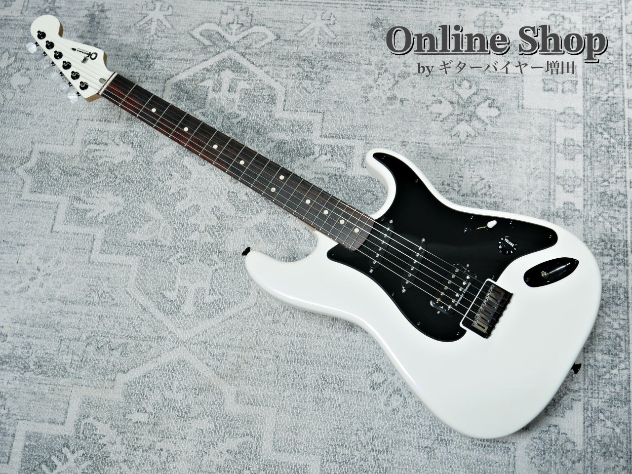 USED 2025 Charvel Custom Shop Jake E Lee Signature Pearl White with Lavendar Hue