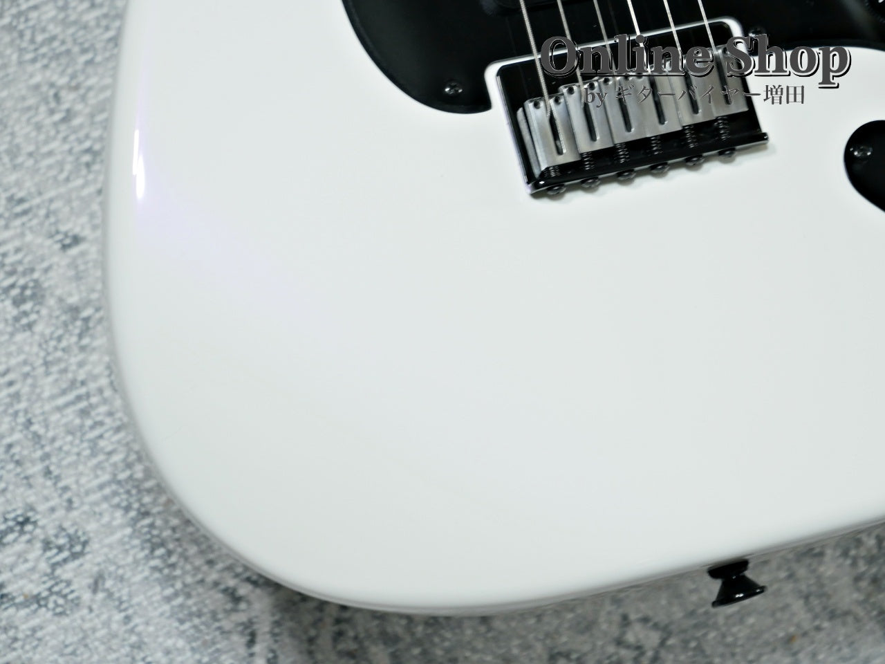 USED 2025 Charvel Custom Shop Jake E Lee Signature Pearl White with Lavendar Hue