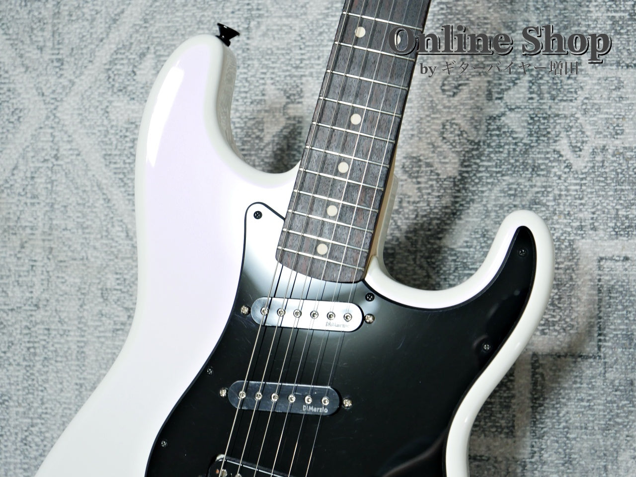 USED 2025 Charvel Custom Shop Jake E Lee Signature Pearl White with Lavendar Hue