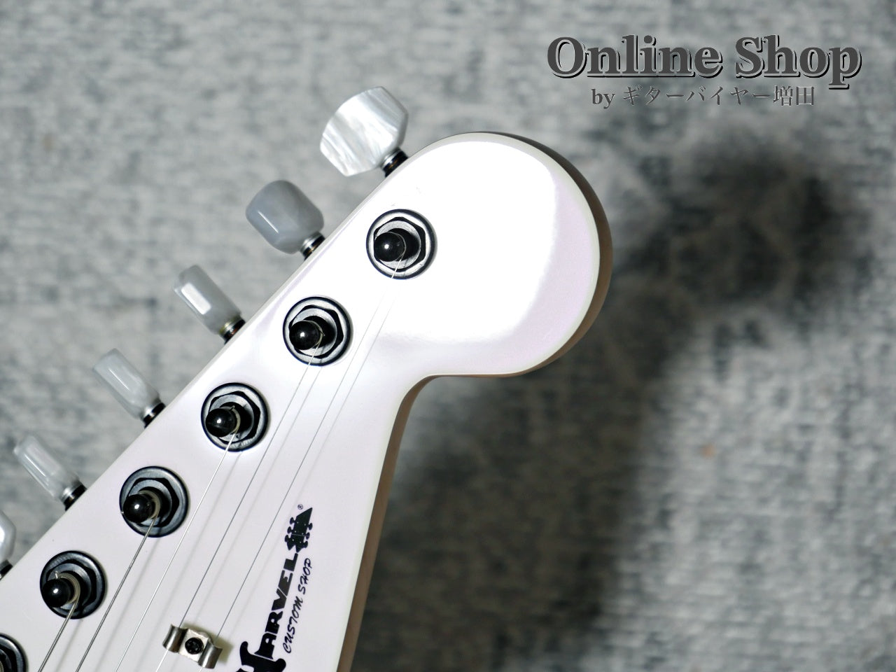 USED 2025 Charvel Custom Shop Jake E Lee Signature Pearl White with Lavendar Hue