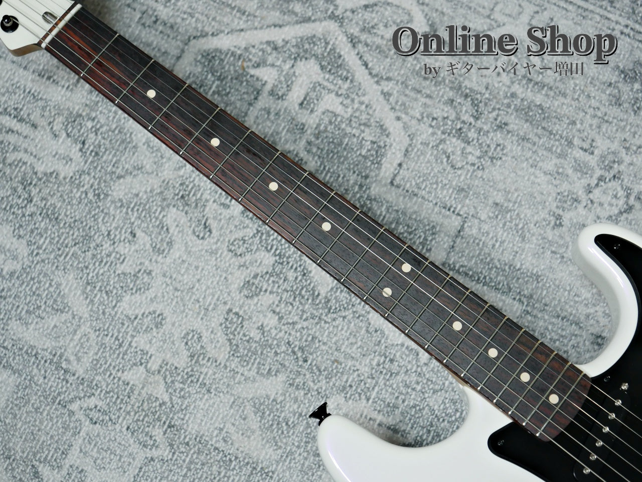 USED 2025 Charvel Custom Shop Jake E Lee Signature Pearl White with Lavendar Hue