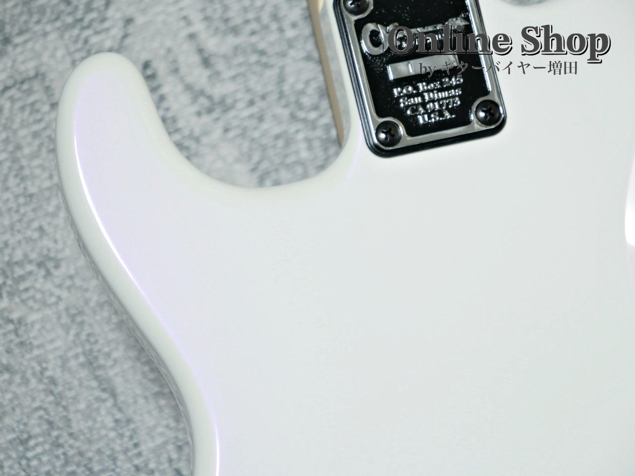 USED 2025 Charvel Custom Shop Jake E Lee Signature Pearl White with Lavendar Hue