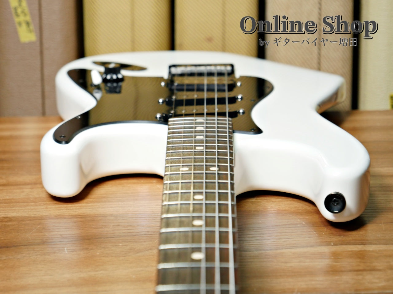 USED 2025 Charvel Custom Shop Jake E Lee Signature Pearl White with Lavendar Hue