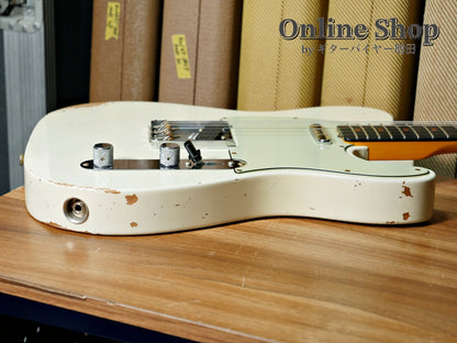 【HOLD】USED 2023 Fender Custom Shop "LIMITED EDITION" 1961 Telecaster Relic Aged Olympic White