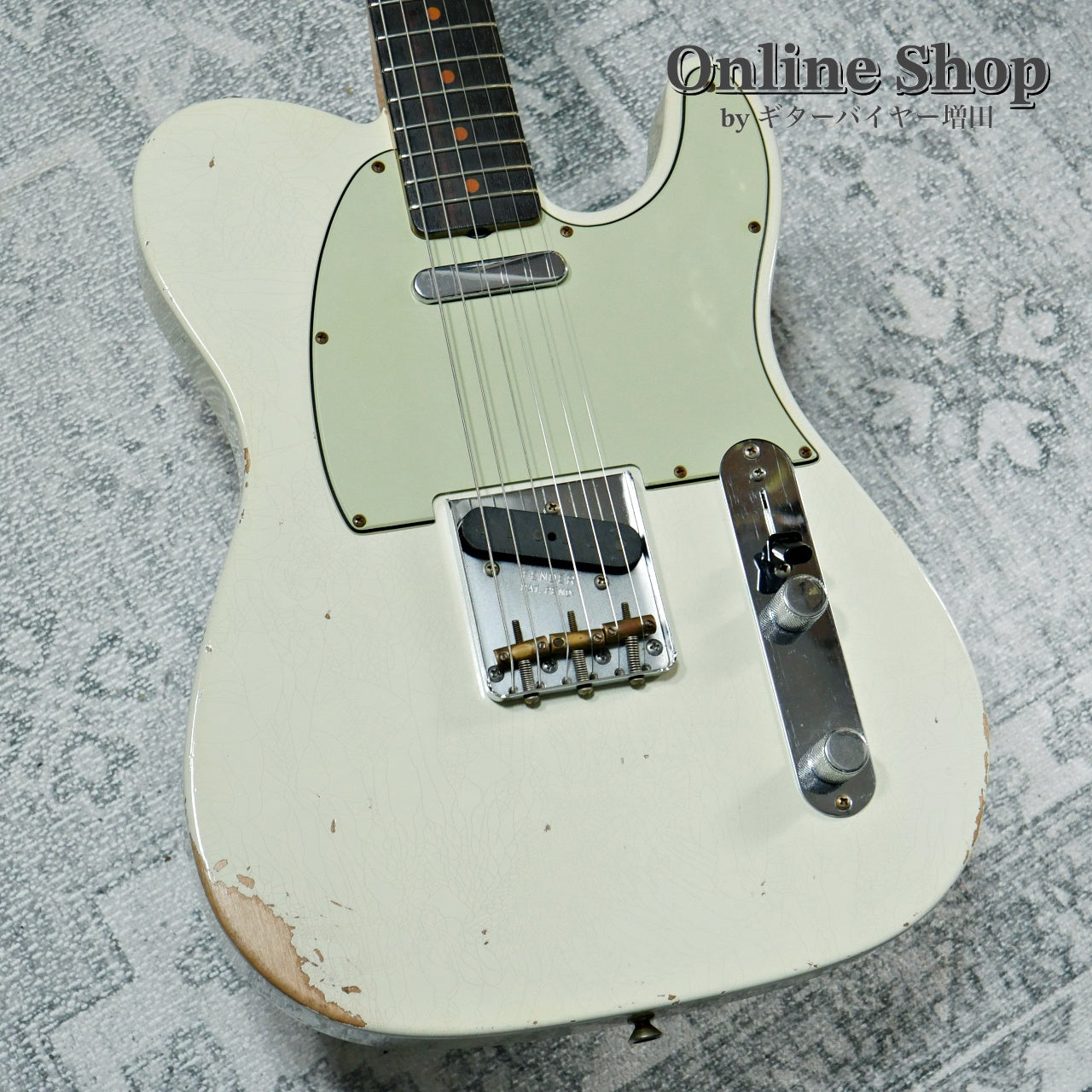 【HOLD】USED 2023 Fender Custom Shop "LIMITED EDITION" 1961 Telecaster Relic Aged Olympic White