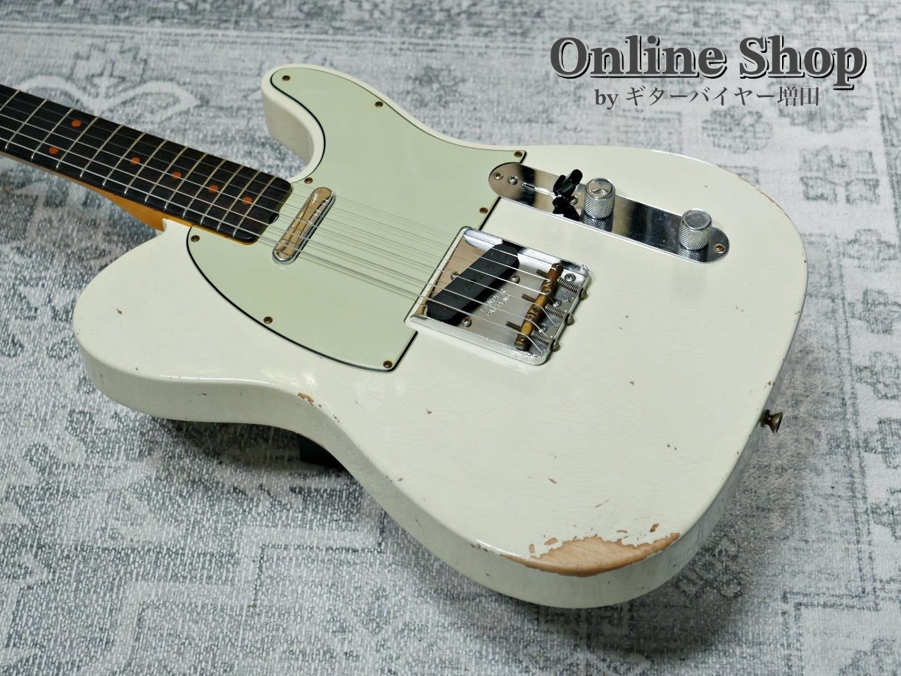 【HOLD】USED 2023 Fender Custom Shop "LIMITED EDITION" 1961 Telecaster Relic Aged Olympic White