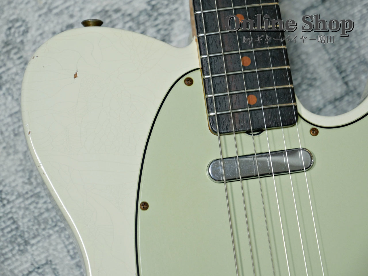 【HOLD】USED 2023 Fender Custom Shop "LIMITED EDITION" 1961 Telecaster Relic Aged Olympic White