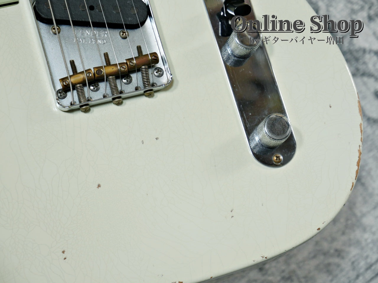 【HOLD】USED 2023 Fender Custom Shop "LIMITED EDITION" 1961 Telecaster Relic Aged Olympic White