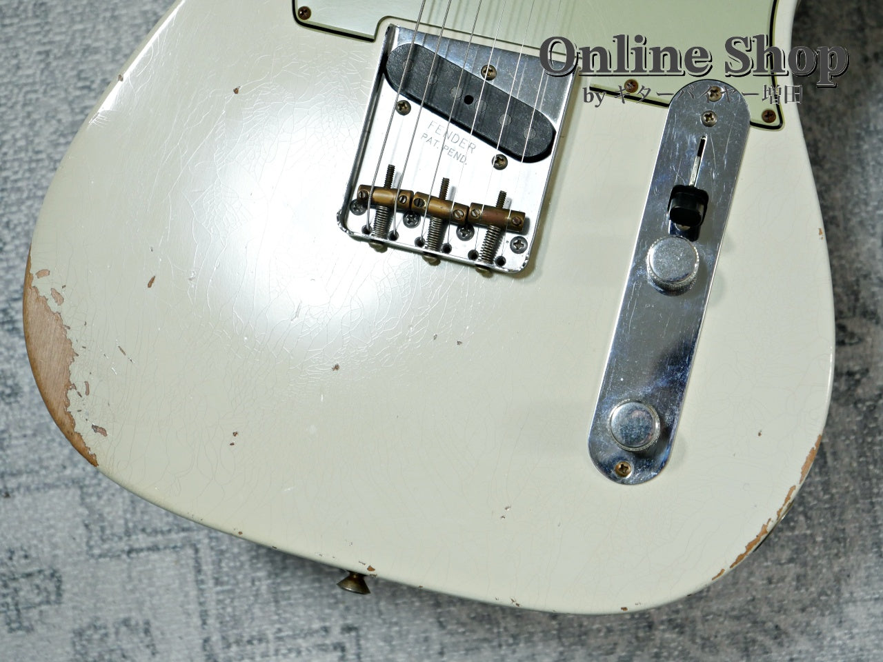 【HOLD】USED 2023 Fender Custom Shop "LIMITED EDITION" 1961 Telecaster Relic Aged Olympic White