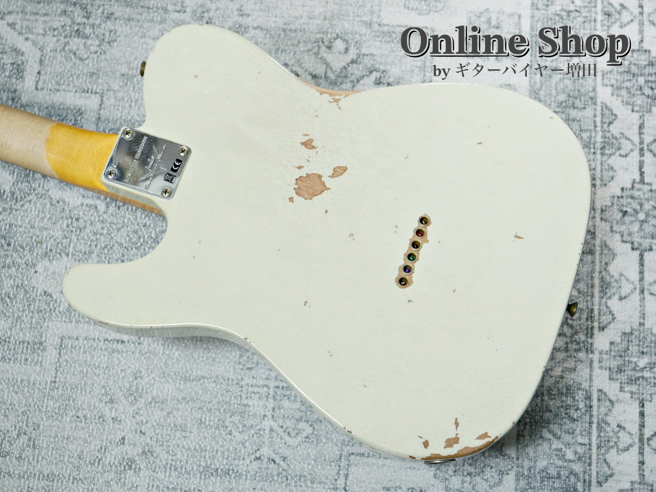 【HOLD】USED 2023 Fender Custom Shop "LIMITED EDITION" 1961 Telecaster Relic Aged Olympic White