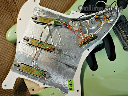 USED 2007 Fender Custom Shop MBS "Todd Krause" Custom Stratocaster Relic "JB Spec." Surf Green