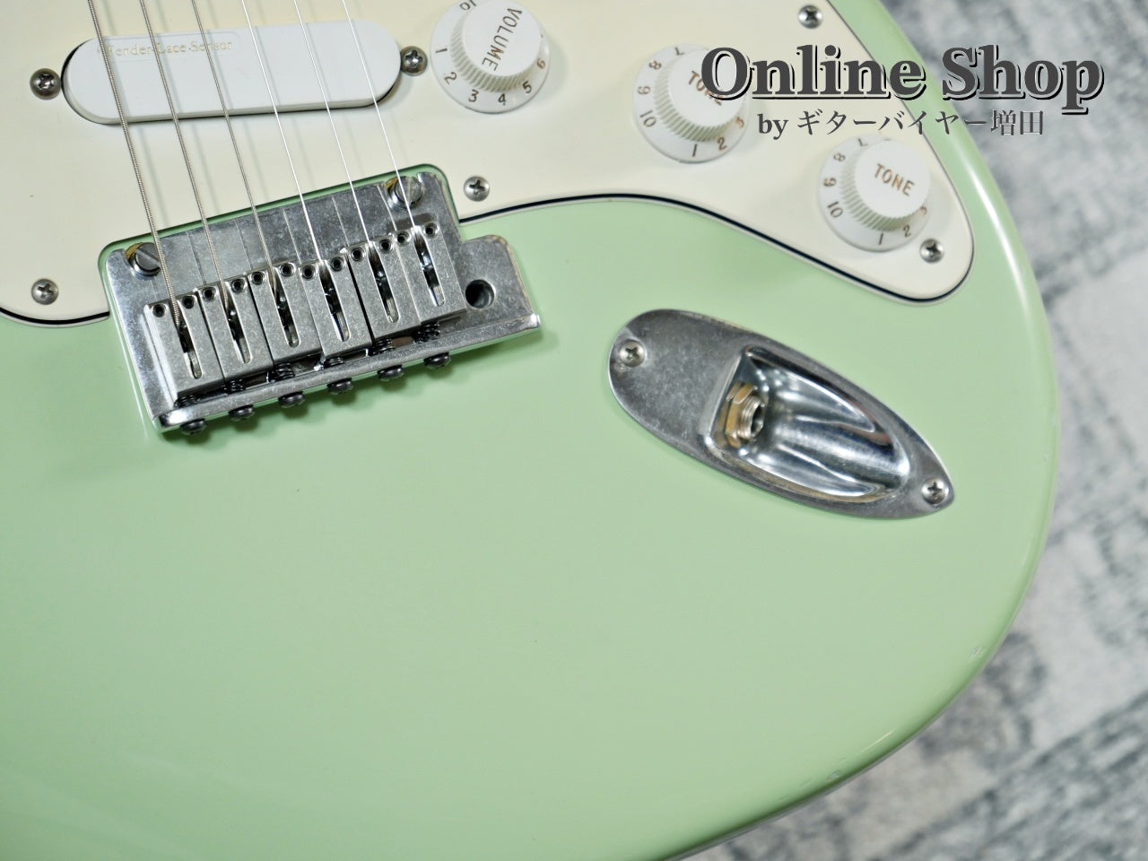 USED 2007 Fender Custom Shop MBS "Todd Krause" Custom Stratocaster Relic "JB Spec." Surf Green