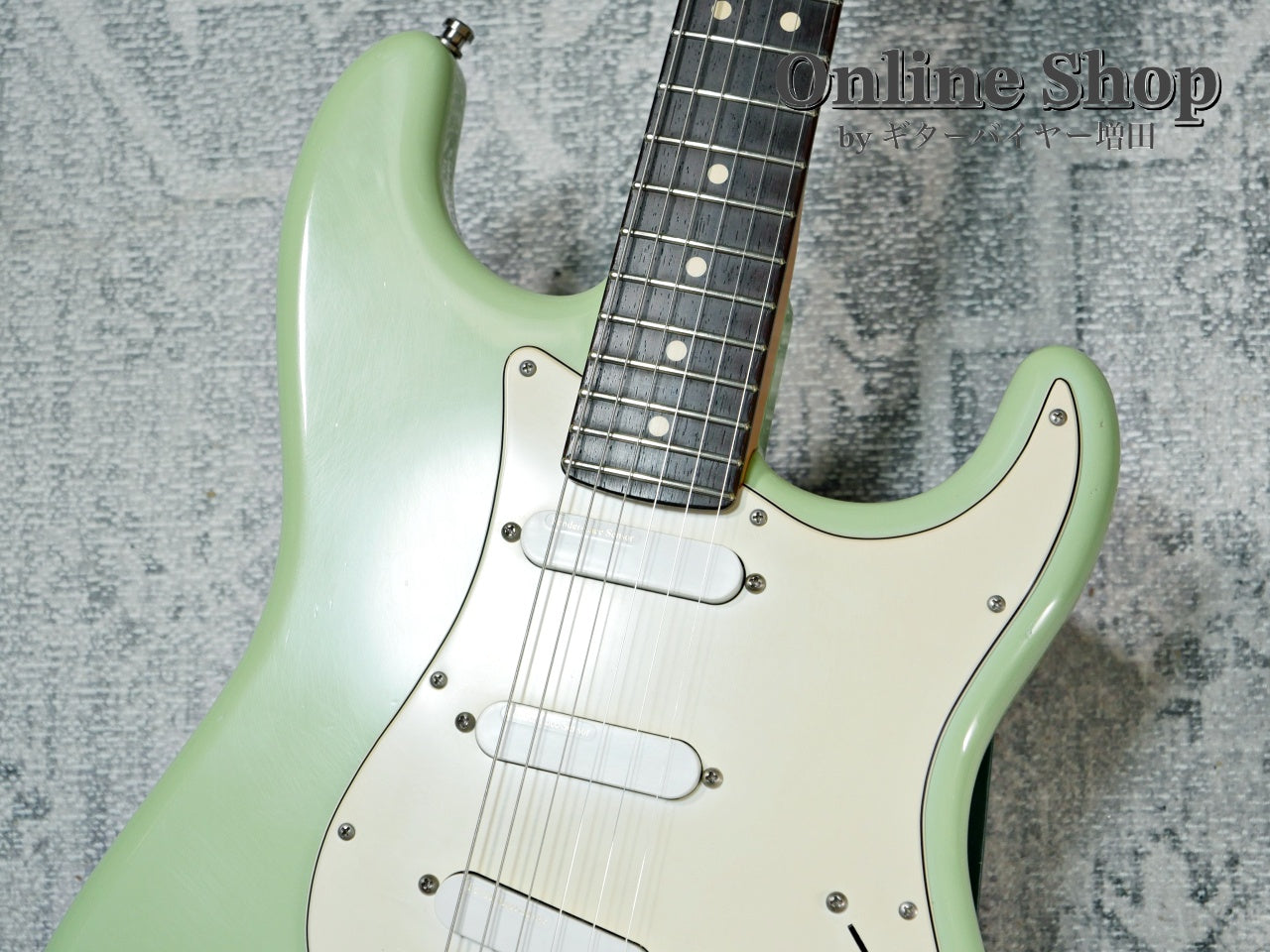 USED 2007 Fender Custom Shop MBS "Todd Krause" Custom Stratocaster Relic "JB Spec." Surf Green