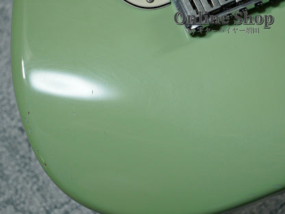 USED 2007 Fender Custom Shop MBS "Todd Krause" Custom Stratocaster Relic "JB Spec." Surf Green