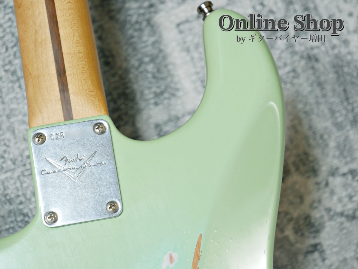 USED 2007 Fender Custom Shop MBS "Todd Krause" Custom Stratocaster Relic "JB Spec." Surf Green