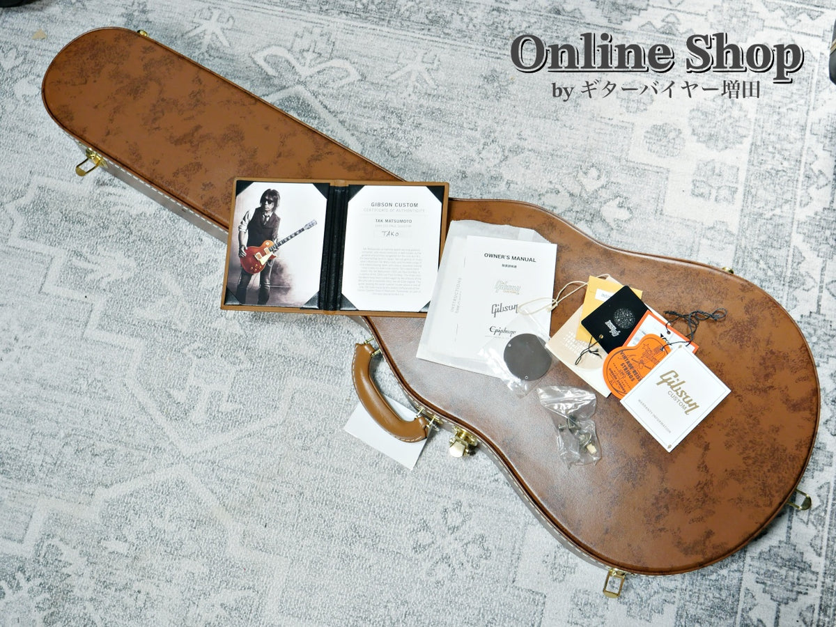 USED 2022 Gibson Custom Shop Limited Run Tak Matsumoto 1955 Les Paul Goldtop Light Aged【#TAK 06x】