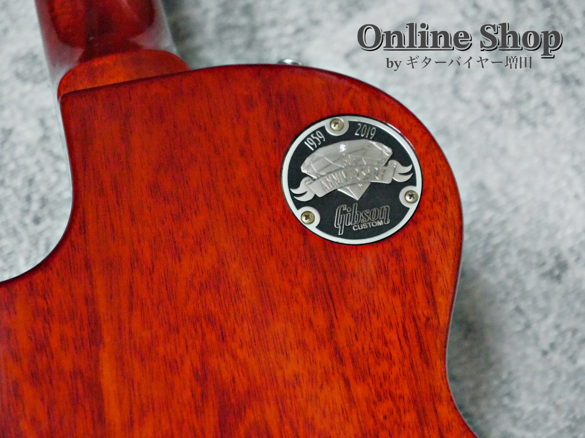 USED 2020 Gibson Custom Shop 60th Anniversary 1959 Les Paul Standard "Tom Murphy Painted" Vintage Gloss Wide Cherry Sunburst
