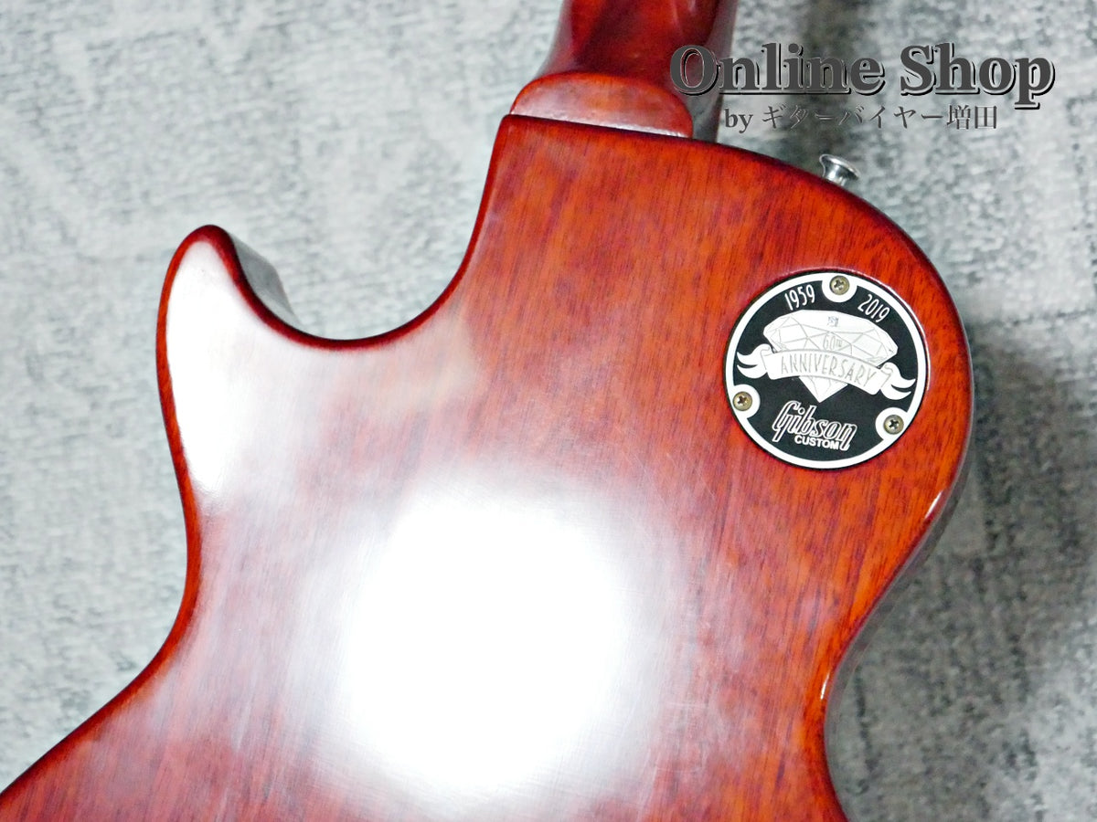 USED 2020 Gibson Custom Shop 60th Anniversary 1959 Les Paul Standard "Tom Murphy Painted" Vintage Gloss Wide Cherry Sunburst