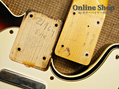 USED 2012 Fender Custom Shop 1961 Custom Telecaster Relic Faded 3-Color Sunburst