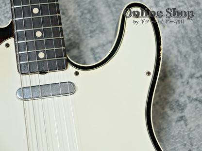 USED 2012 Fender Custom Shop 1961 Custom Telecaster Relic Faded 3-Color Sunburst