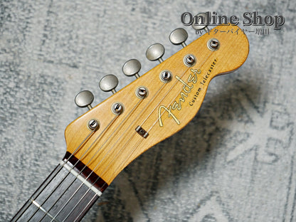 USED 2012 Fender Custom Shop 1961 Custom Telecaster Relic Faded 3-Color Sunburst